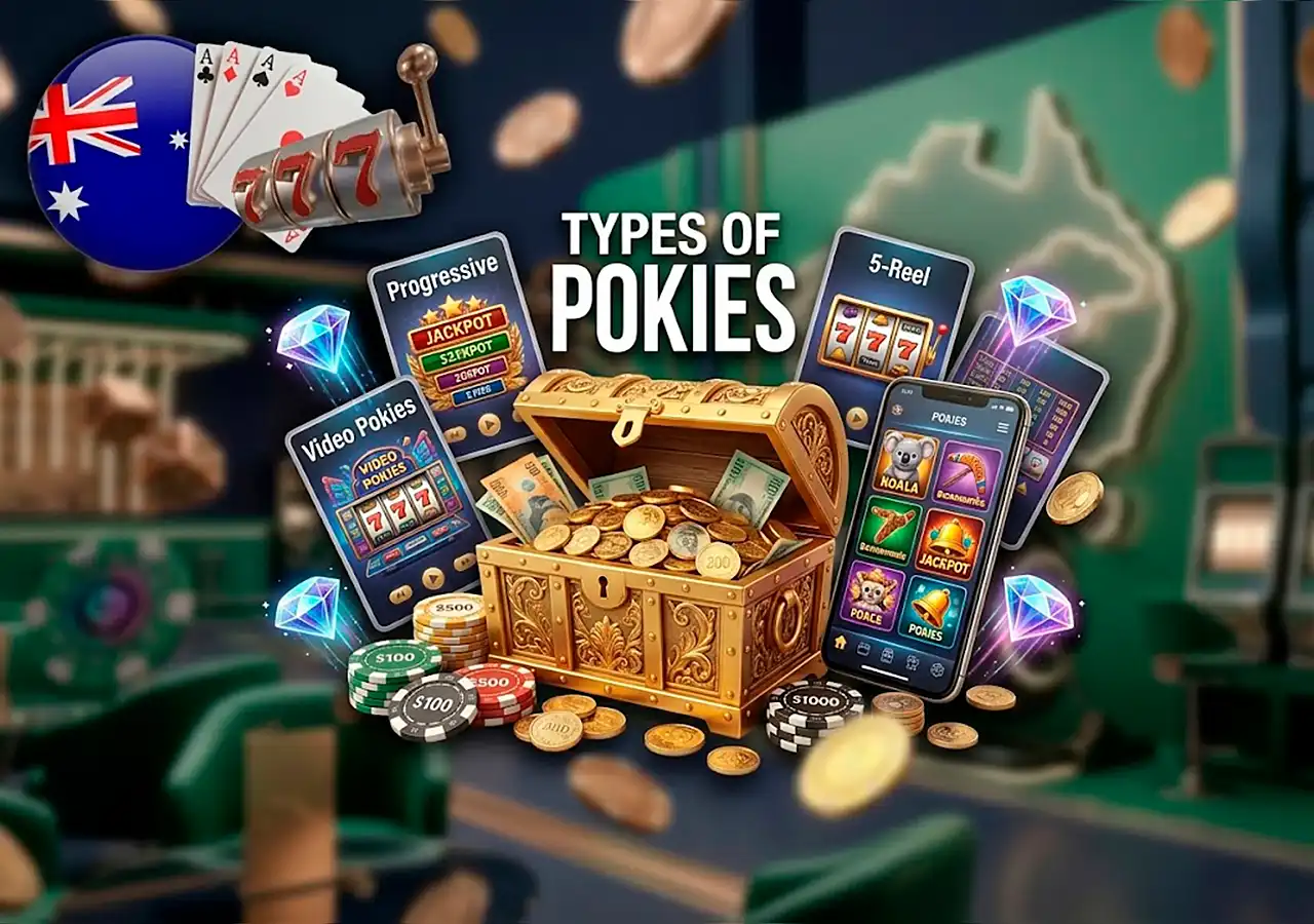 Various pokies categories grid Megaways Hold and Win and classic 3 reel slots
